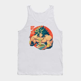 broly eat noodles Tank Top